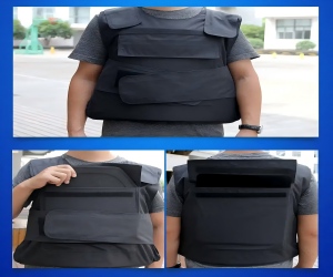 Boron carbide ballistic armor plate and vehicle protection component